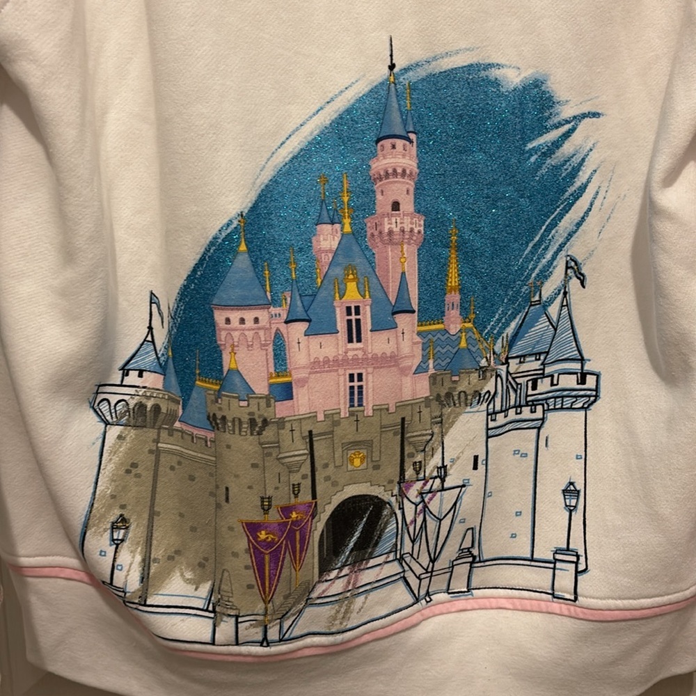 Disney ink and paint collection zip up sweatshirt - Picture 7 of 7